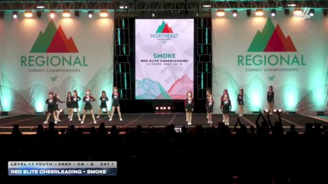 Red Elite Cheerleading - SMOKE [2026 L1.1 Youth - PREP - D2 - B Day 1] 2026 The Northeast Regional Summit