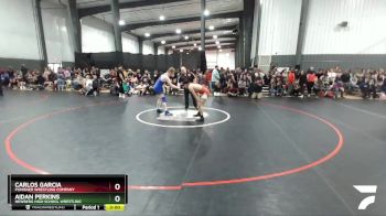 160 lbs Quarterfinal - Carlos Garcia, Punisher Wrestling Company vs Aidan Perkins, Newberg High School Wrestling