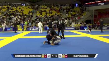 Diego Pérez Herrera vs Gerson Barreto De Andrade Junior 2025 World Jiu-Jitsu IBJJF Championship