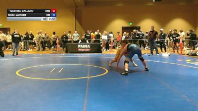 157 lbs Champ. Rd Of 16 - Gabriel Ballard, LVWC vs Noah Aubert, Exodus Wrestling Club