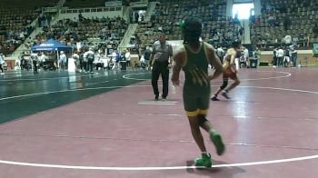 7A 106 lbs Semifinal - Justin Wells, Carver Montgomery HS vs Tristan Scott, Robertsdale