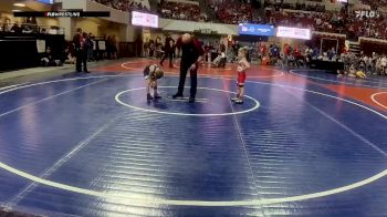 49 lbs Champ. Round 1 - Keighton St John, Butte Wrestling Club vs Frank Pattison, Glasgow Wrestling Club