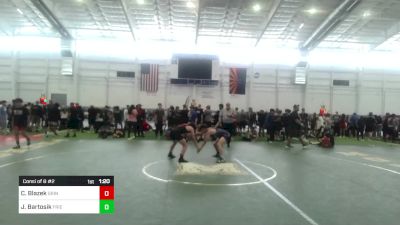 126 lbs Consi Of 8 #2 - Conner Blazek, Grindhouse WC West vs Jason Bartosik, Friendly Hills WC
