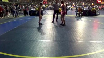 112 lbs Consy 3 - Aurora Comfort, Meyersdale vs Jazzlee Green, Saegertown