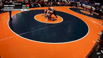 132 lbs Quarterfinals (8 Team) - Bobby Conway, Chicago (Brother Rice) vs Cayden Park, Washington