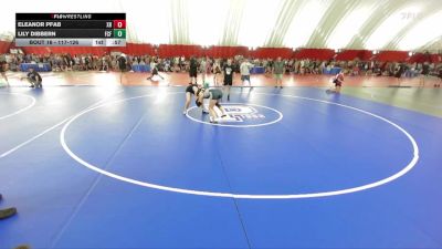 117-126 lbs Round 1 - Eleanor Pfab, Xavier-Cedar Rapids vs Lily Dibbern, Franklin Central Flashes