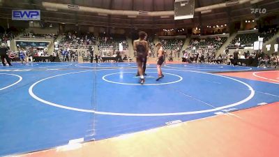 90 lbs Final - Mathias Aragon, Verdigris Youth Wrestling vs King Robinson, HURRICANE WRESTLING ACADEMY