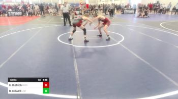 126 lbs Round Of 16 - Kaiden Dietrich, Predator WC vs Brode Colwell, Eastmark