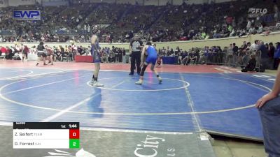 92 lbs Round Of 64 - Zane Seifert, Team Guthrie Wrestling vs Declan Forrest, Vinita Jr. High