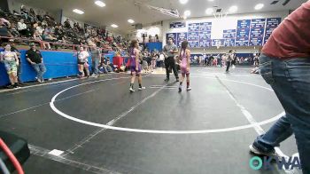 70-74 lbs Rr Rnd 3 - Avery Rosas, Piedmont vs Juliette Rosas, Piedmont