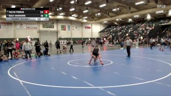 157 lbs Champ. Round 1 - Max VanHorn, Kearney Matcats vs Talyn Pierce, 2TG