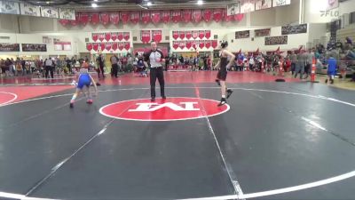 90 lbs Cons. Round 4 - Elijah Hunter, Stillwater vs Gradyn Johnson, Bison Wrestling Club