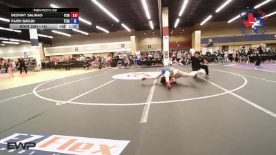 115 lbs Consi Of 8 #2 - Bella Blanco, Carrollton Thunder Wrestling vs Taylor Niece, Heart And Pride Wrestling Club