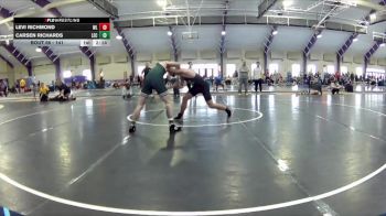 141 lbs Champ. Round 2 - Levi Richmond, West Liberty vs Carsen Richards, Lake Erie College