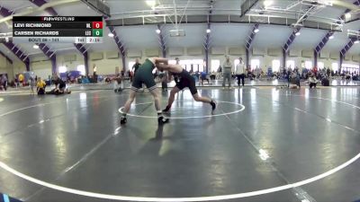 141 lbs Champ. Round 2 - Levi Richmond, West Liberty vs Carsen Richards, Lake Erie College