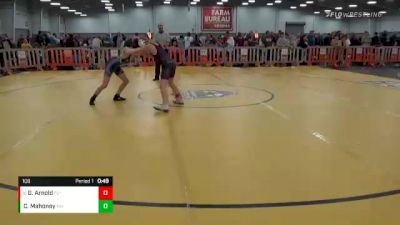 106 lbs Cons. Round 2 - Gabe Arnold, Fort Chiswell * vs Colin Mahoney, NOVA WC