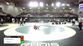 120 lbs Semifinal - Nate Desmond, Wyoming Seminary vs Jackson Heslin, Green Farms Academy