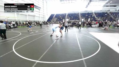 285 lbs Semifinal - Devon Sibbett, 208 Spartans vs Joziah Estrada, Yucaipa Thunder WC