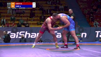 125 kg - Semifinal Amir Zare, USA vs Daniel Ligeti, HUN