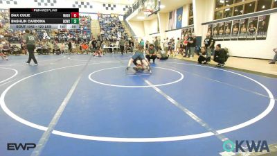 120 lbs Rr Rnd 2 - Dax Culie, Wagoner Takedown Club vs Bashlin Cardona, Dark Cloud Wrestling Club