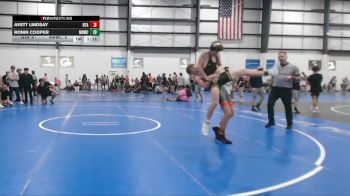 120 lbs Allday - Avett Lindsay, BELIEVE TO ACHEIVE vs RONIN COOPER, MAT RATS WRESTLING CLUB