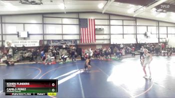 135 lbs Champ. Round 1 - Kohen Flinders, Westlake vs Camilo Perez, Soaring Eagles