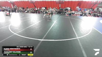 112-117 lbs Semifinal - Alexia Wentworth, Minnesota vs Margaret Gillmore, Wisconsin