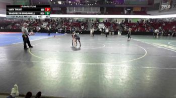 107 True 6th 1st Place Match - Maddelyn Modawell, Mountain View vs Amy Twait, Meridian