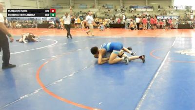 120 lbs Rr Rnd 1 - Jameson Hare, Spinal Tap - HSB vs Dominic Hernandez, Broad Axe Green - HSB