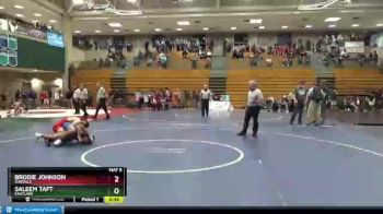 145 lbs Cons. Round 2 - Brodie Johnson, Oakdale vs Saleem Taft, Eastlake
