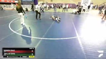 86 lbs Cons. Semi - Declan Dahl, MN vs Romen Cruz, AZ