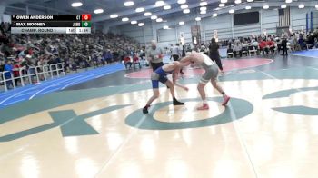 4 - 138 lbs Champ. Round 1 - Max Mooney, James Wood vs Owen Anderson, Courtland