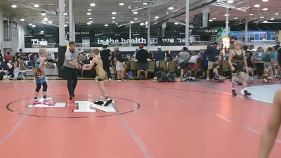 79 lbs Rr Rnd 2 - Negan Fuller, Empire Wrestling Academy - EL vs Talan Kolb, Steller Trained Cad Bane - EL