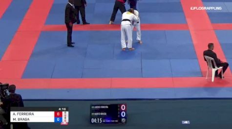 ANDRE FERREIRA vs MARCIO BRAGA 2018 Abu Dhabi Grand Slam Rio De Janeiro