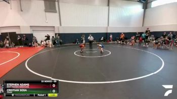55 lbs Champ. Round 1 - Stephen Adams, Best Trained Wrestling vs Cristian Sosa, Texas