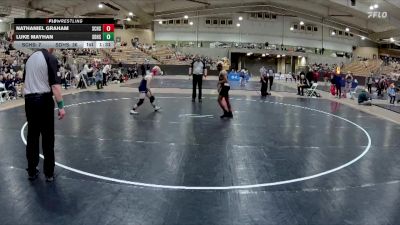 113 lbs Semis & 1st Wb (8 Team) - Luke Mayhan, Soddy Daisy High School vs Nathaniel Graham, Station Camp High School