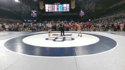 115 lbs Cons. Quarters - Payton Gines, Utah vs Morgan Hyland, Pennsylvania