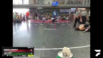 120 lbs Placement Matches (16 Team) - Dakota Fenwick, Alabama Elite Blue vs Lee Camp, Guerilla WC