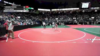 80 lbs Round 1 - Kylie Virtue, CGJ2 vs Arianna Porter, RDR3