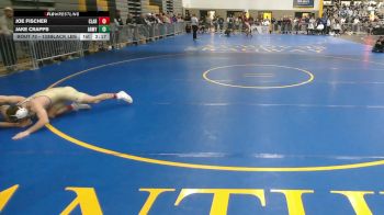 133Black lbs Rr Rnd 3 - Joe Fischer, Clarion vs Jake Crapps, Army West Point