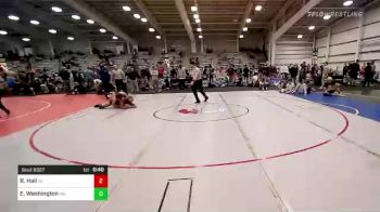 182 lbs Consi Of 16 #2 - Royce Hall, VA vs Eric Washington, MD