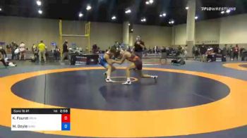 74 kg Consolation - Kekana Fouret, Brunson UVRTC vs Matthew Doyle, Burg Training Center
