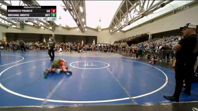 93 lbs Rr Rnd 5 - Dominico Franco, Garden State Grapplers vs Michael Menyo, Smitty's Barn ES
