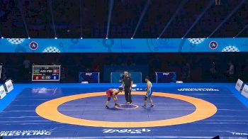 61 kg Final 3-5 - Nuraddin Novruzov, Azerbaijan vs Kum Hyok Kim, North Korea