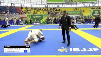 JOÃO MANUEL PINHO OLIVEIRA ROQUE vs TAQUICHEL DE PAULA SILVA 2024 Brasileiro Jiu-Jitsu IBJJF