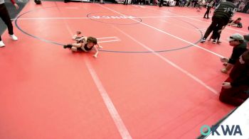 46 lbs Consi Of 4 - Kane Howe, Blackwell Wrestling Club vs Garrett Doyle, Cowboy Wrestling Club