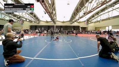 44 lbs Rr Rnd 5 - Mila Levy, Apex K3 vs Roman Dubkovetskyi, RedNose K3