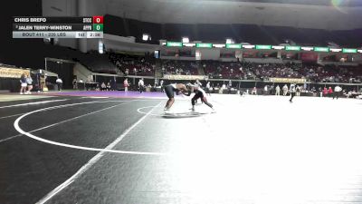 235 lbs Round Of 32 - Chris Brefo, Springfield Technical CC vs Jalen Terry-Winston, Apprentice