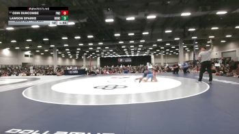 106 lbs Champ. Rd Of 64 - Odin Duncombe, Pinnacle Wrestling Club vs Lawson Sparks, Bad Karma Wrestling Club