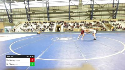 141A Rr Rnd 3 - Dawson Johnson, Minnesota vs Michael Olson, Ndsu